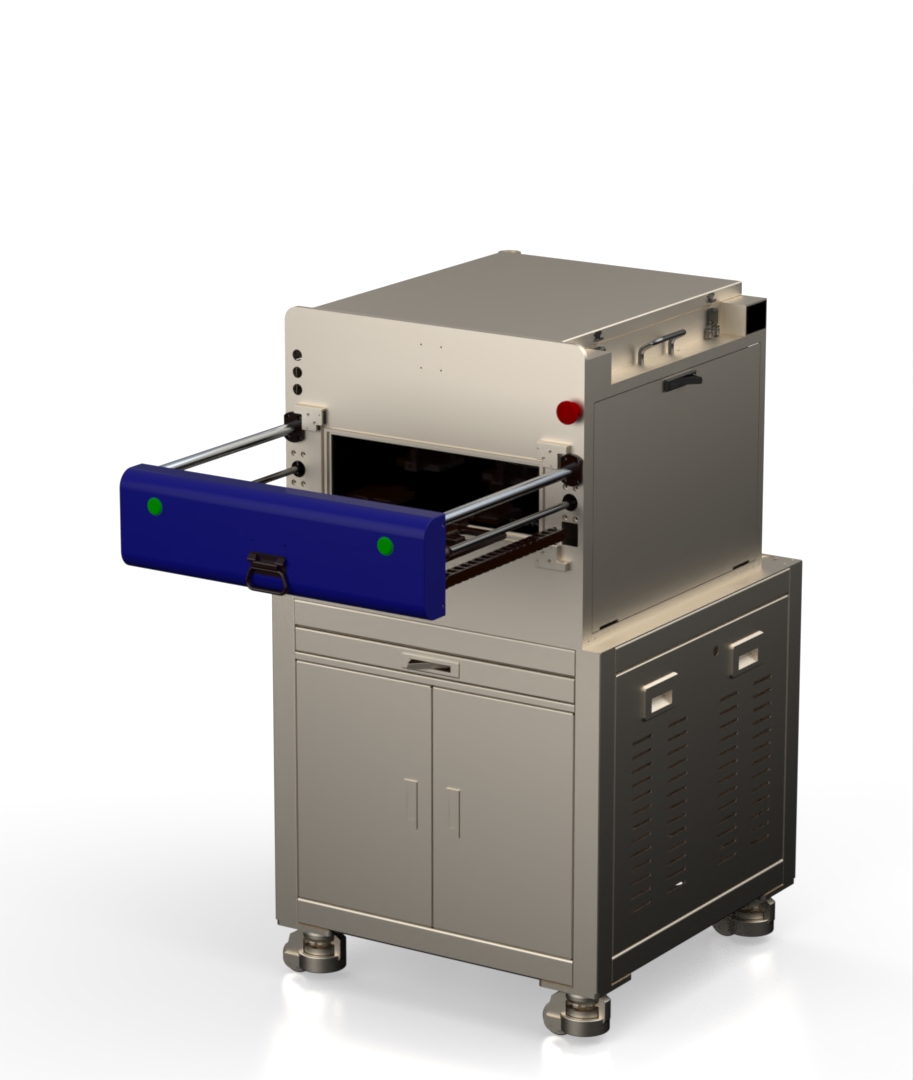 Drawer-type coupling test system for tablet and laptop antenna testing